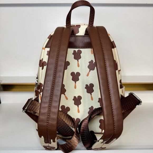 Loungefly Disney Parks Mickey Ice Cream Bar Mini Backpack Like New 💎🍦 - Picture 5 of 15